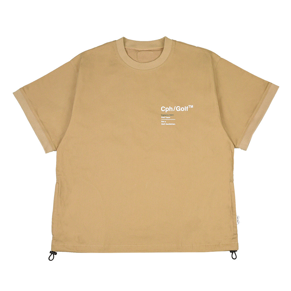 COTTON TRACK S/S PULLOVER