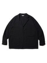 画像をギャラリービューアに読み込む, Hard Twisted Yarn Twill Lapel Jacket
