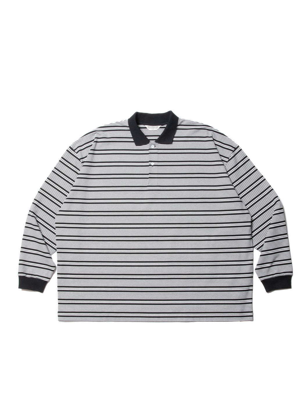 Supima Border Oversized L/S Polo