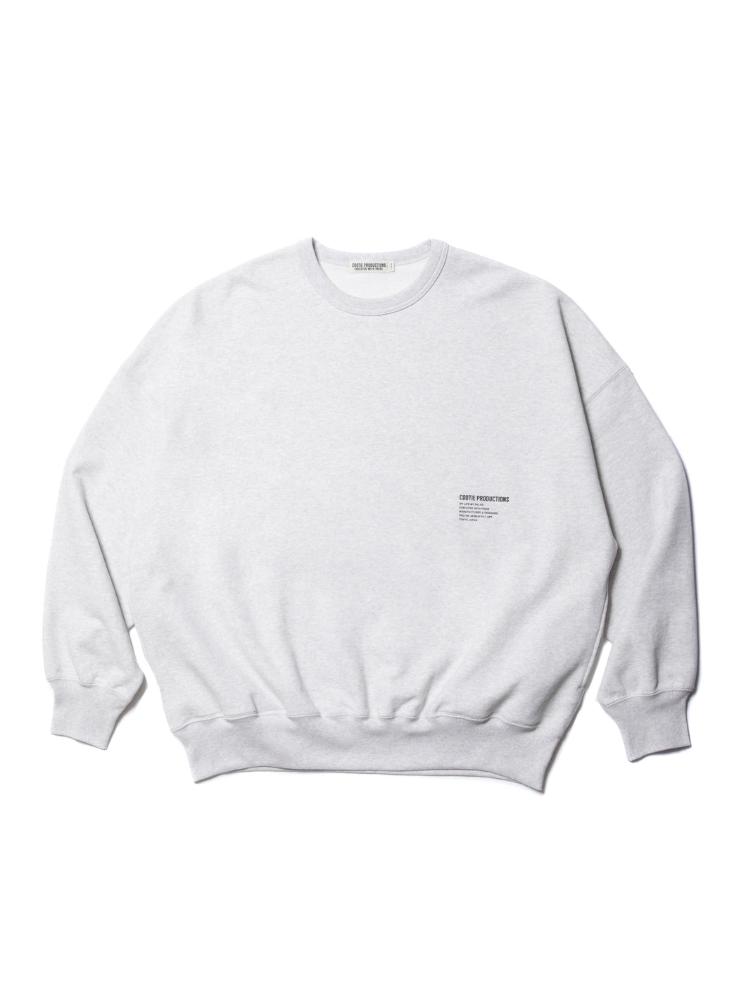 Open End Yarn Plain Sweat Crew