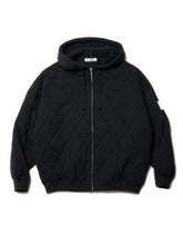 画像をギャラリービューアに読み込む, Quilting Sweat Zip Hoodie
