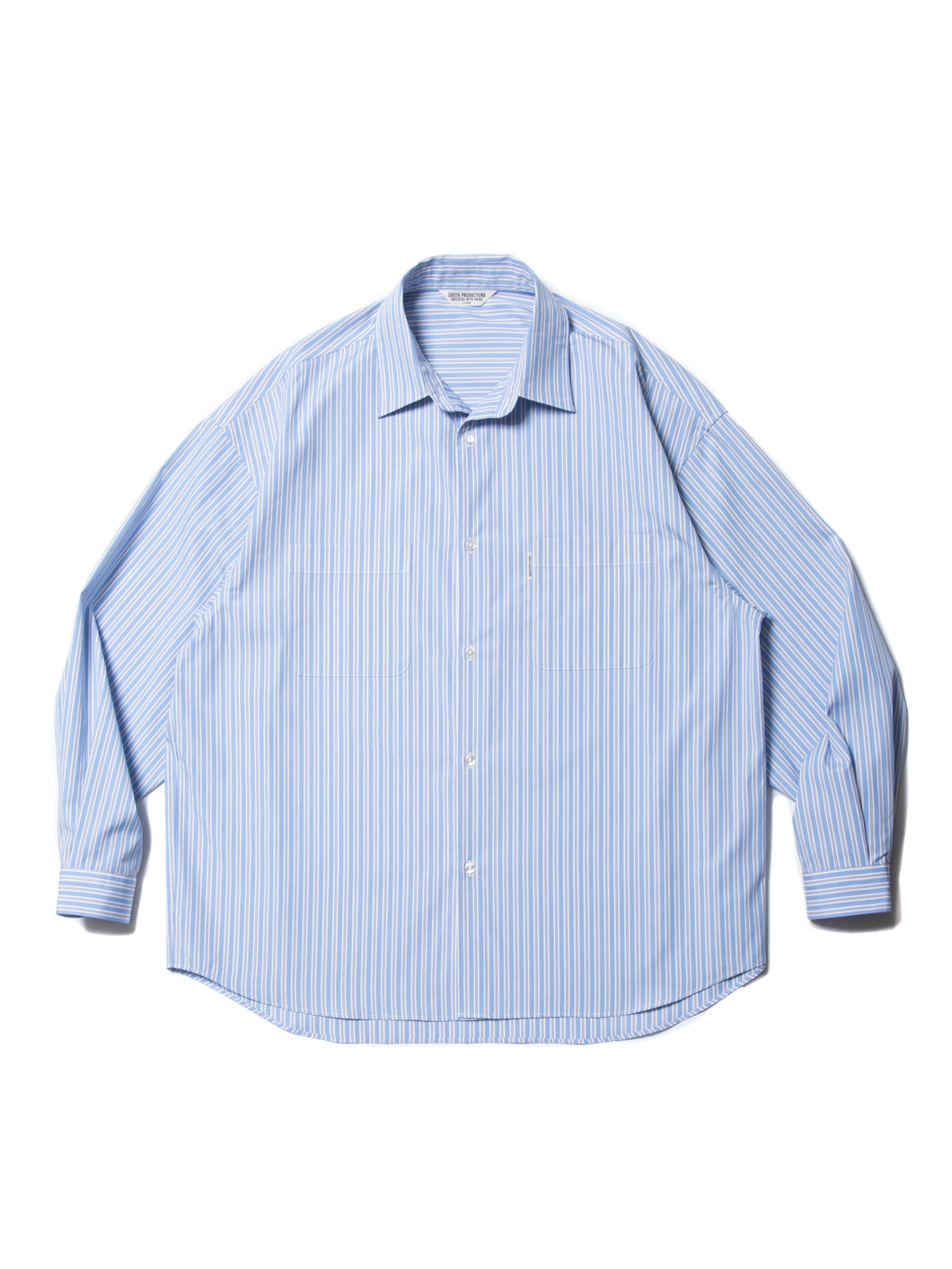 Stripe Broad L/S Shirt (THOMAS MASON)