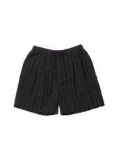 画像をギャラリービューアに読み込む, Stripe Sucker Cloth 2 Tuck Easy Pants
