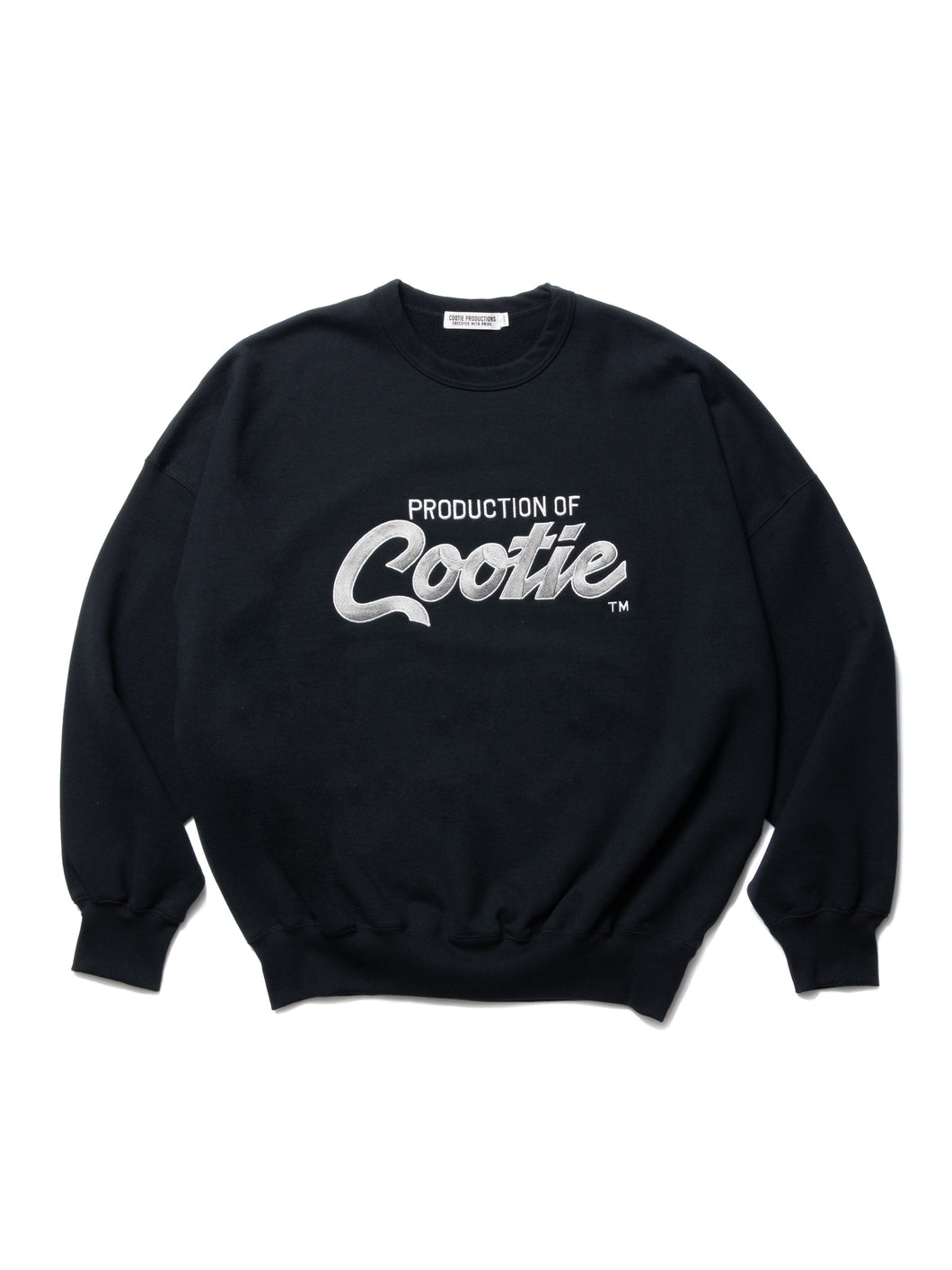 Embroidery Sweat Crew (PRODUCTION OF COOTIE)