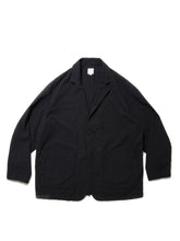 画像をギャラリービューアに読み込む, Hard Twist Yarn Twill Lapel Jacket
