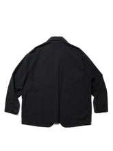 画像をギャラリービューアに読み込む, Hard Twist Yarn Twill Lapel Jacket
