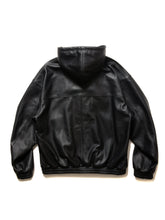 画像をギャラリービューアに読み込む, Leather Zip Hoodie
