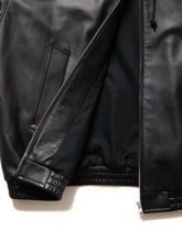 画像をギャラリービューアに読み込む, Leather Zip Hoodie
