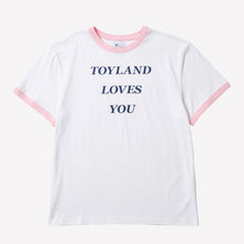 画像をギャラリービューアに読み込む, LOVES YOU RINGER TEE
