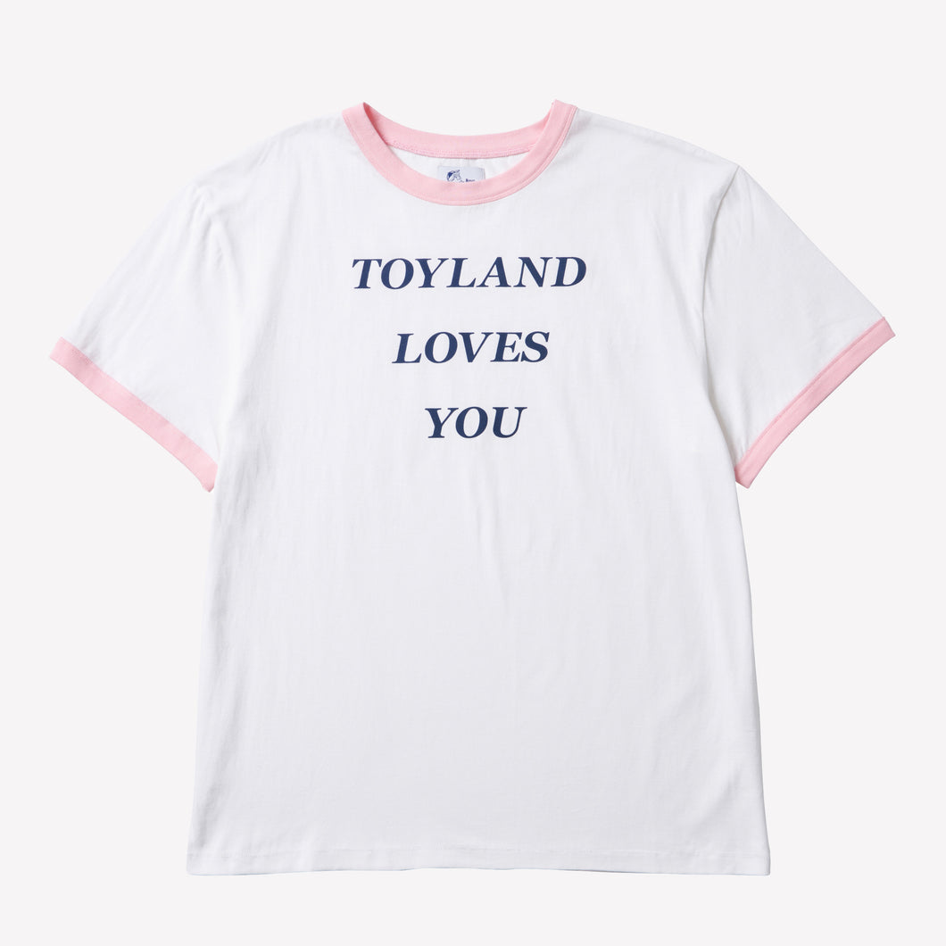 LOVES YOU RINGER TEE