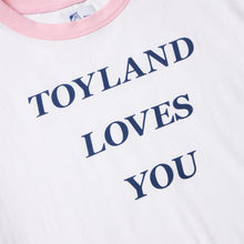 画像をギャラリービューアに読み込む, LOVES YOU RINGER TEE
