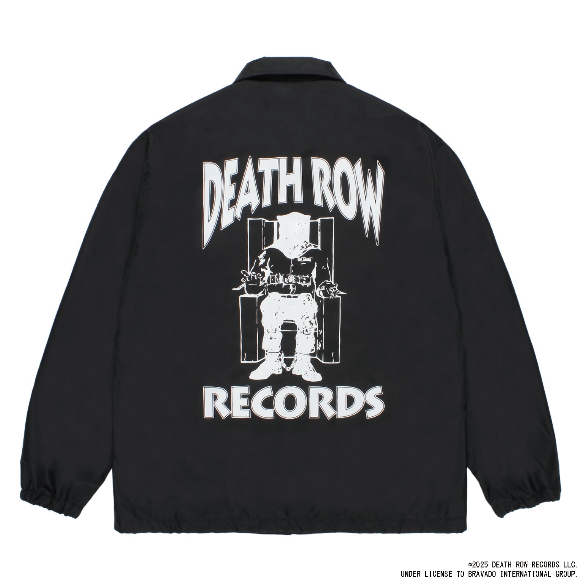 希少　DEATH ROW RECORDS ナイロンコーチジャケット 希少 DEATH ROW RECORDS ナイロンコーチジャケット