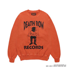 画像をギャラリービューアに読み込む, DEATH ROW RECORDS / WASHED MIDDLE WEIGHT CREW NECK SWEAT SHIRT
