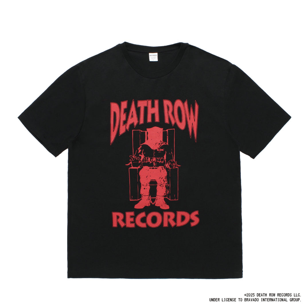DEATH ROW RECORDS / WASHED HEAVY WEIGHT CREW NECK T-SHIRT