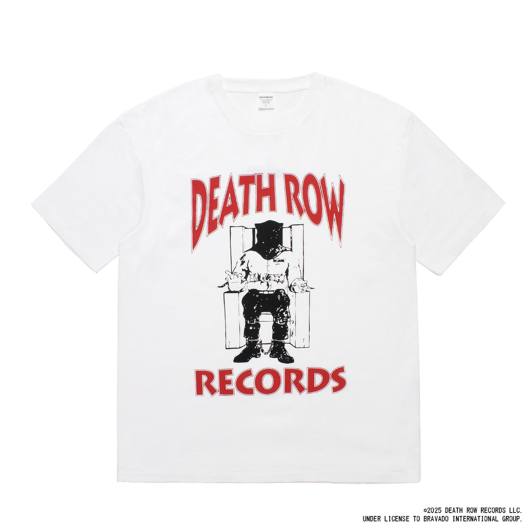DEATH ROW RECORDS / WASHED HEAVY WEIGHT CREW NECK T-SHIRT