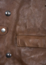 画像をギャラリービューアに読み込む, HORSE LEATHER VEST VINTAGE
