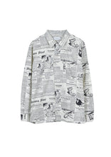 画像をギャラリービューアに読み込む, NEWS PAPER SHIRT
