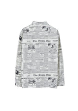 画像をギャラリービューアに読み込む, NEWS PAPER SHIRT
