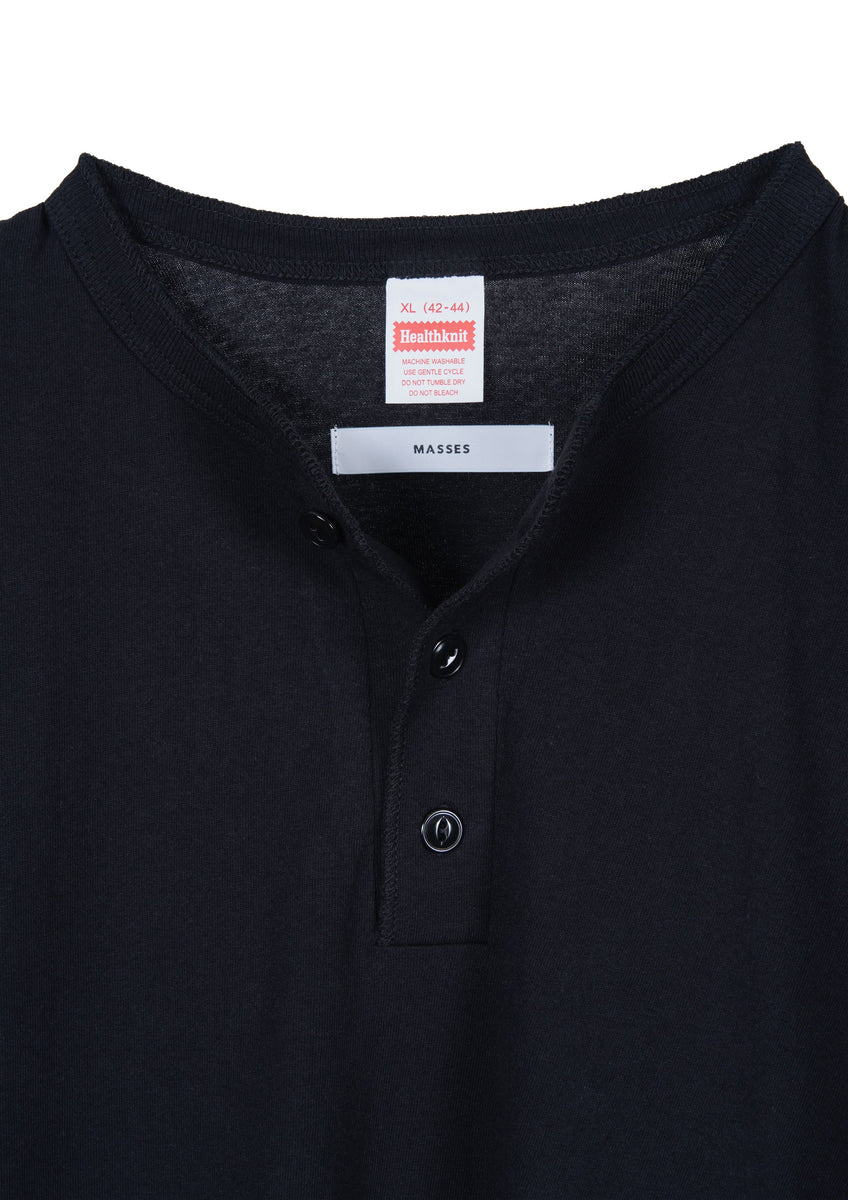 HEALTH KNIT HENRY NECK SHORT – Roots Bonds ONLINE STORE