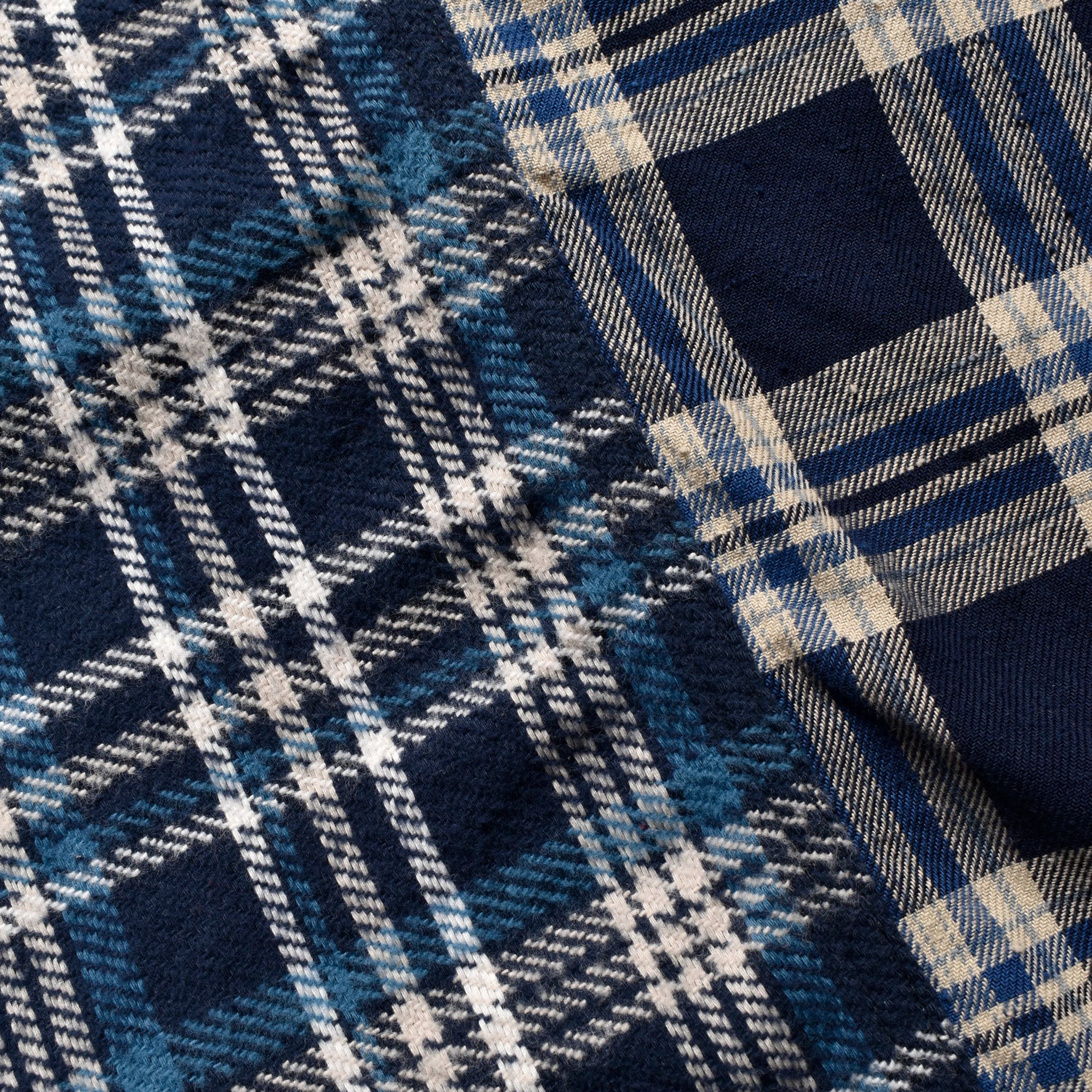 V.Flannel Plaid Crazy Pattern Shirt JKT – Roots Bonds ONLINE STORE