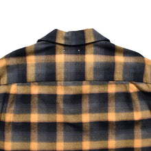 画像をギャラリービューアに読み込む, C.R Flow Ombre Check Open Collar L/S SH&nbsp;
