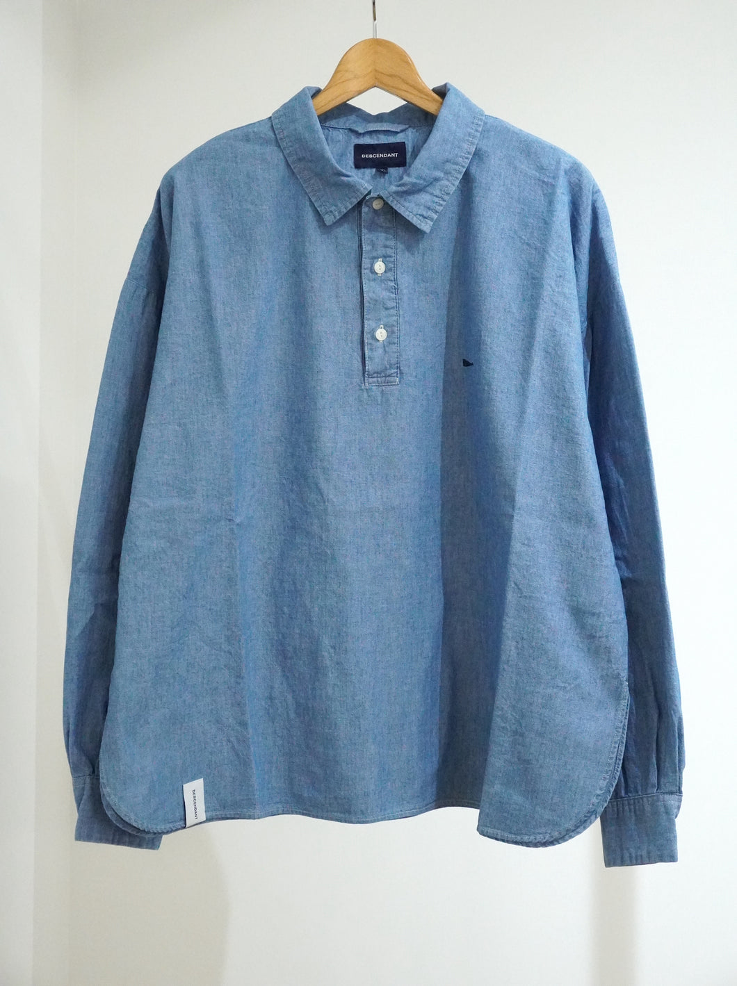 トップス 24SS DESCENDANT LEVIT CHAMBRAY LS SHIRT 24SS DESCENDANT LEVIT CHAMBRAY LS SHIRT（Descendant
