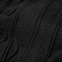 画像をギャラリービューアに読み込む, 3D Jacquard Solotex Knit Cardigan
