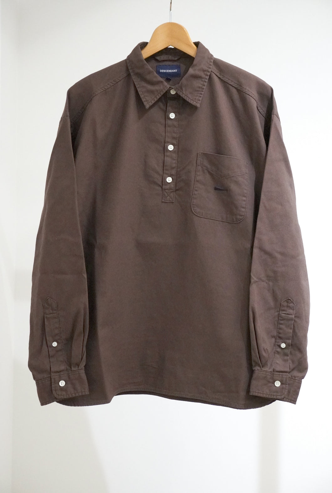 VOIL PULLOVER LS SHIRT