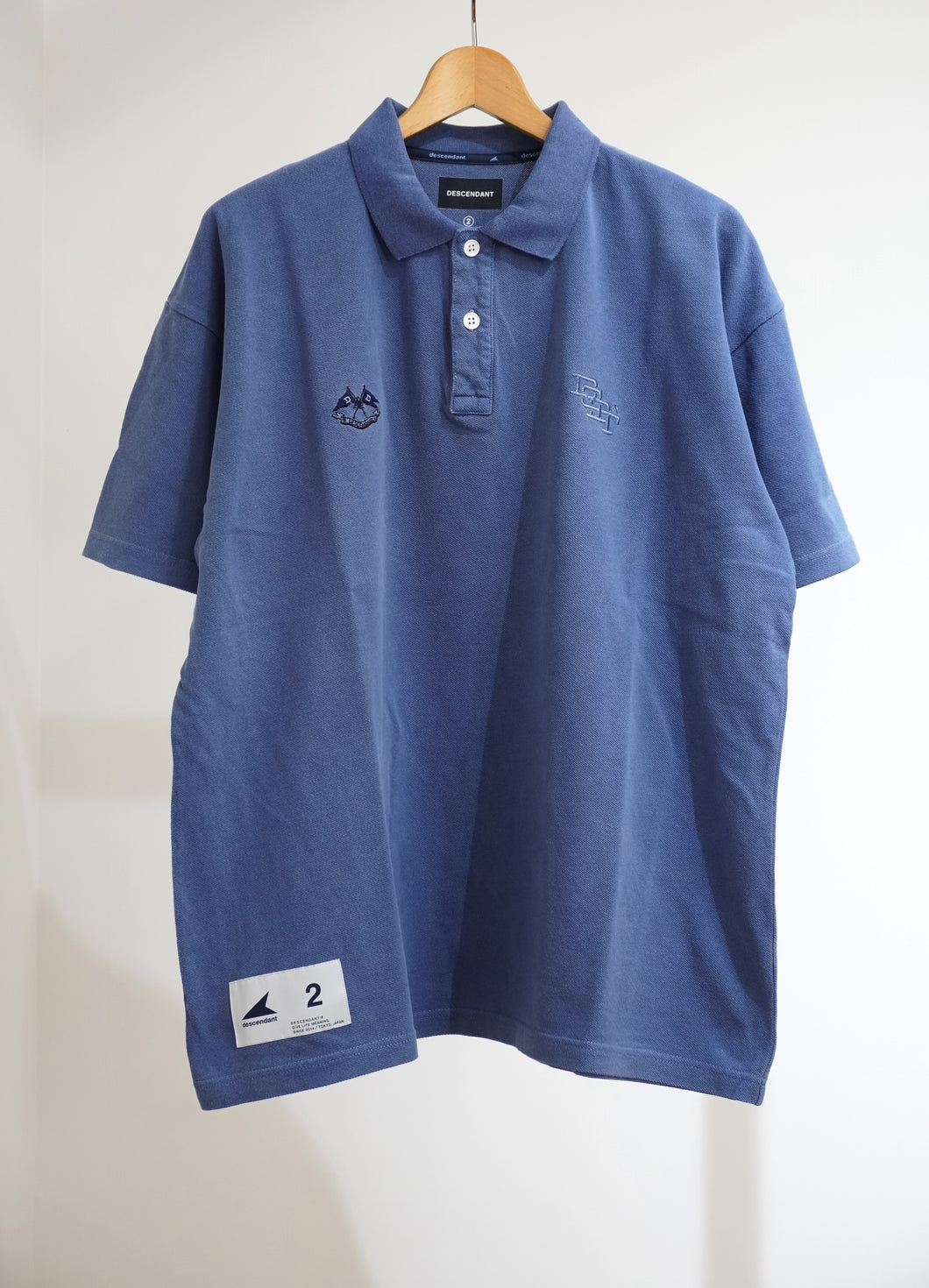 CLUB POLO SS PIGMENT DYE