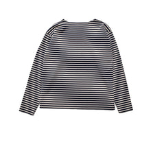 画像をギャラリービューアに読み込む, Marine Border Boatneck L/S T-SH
