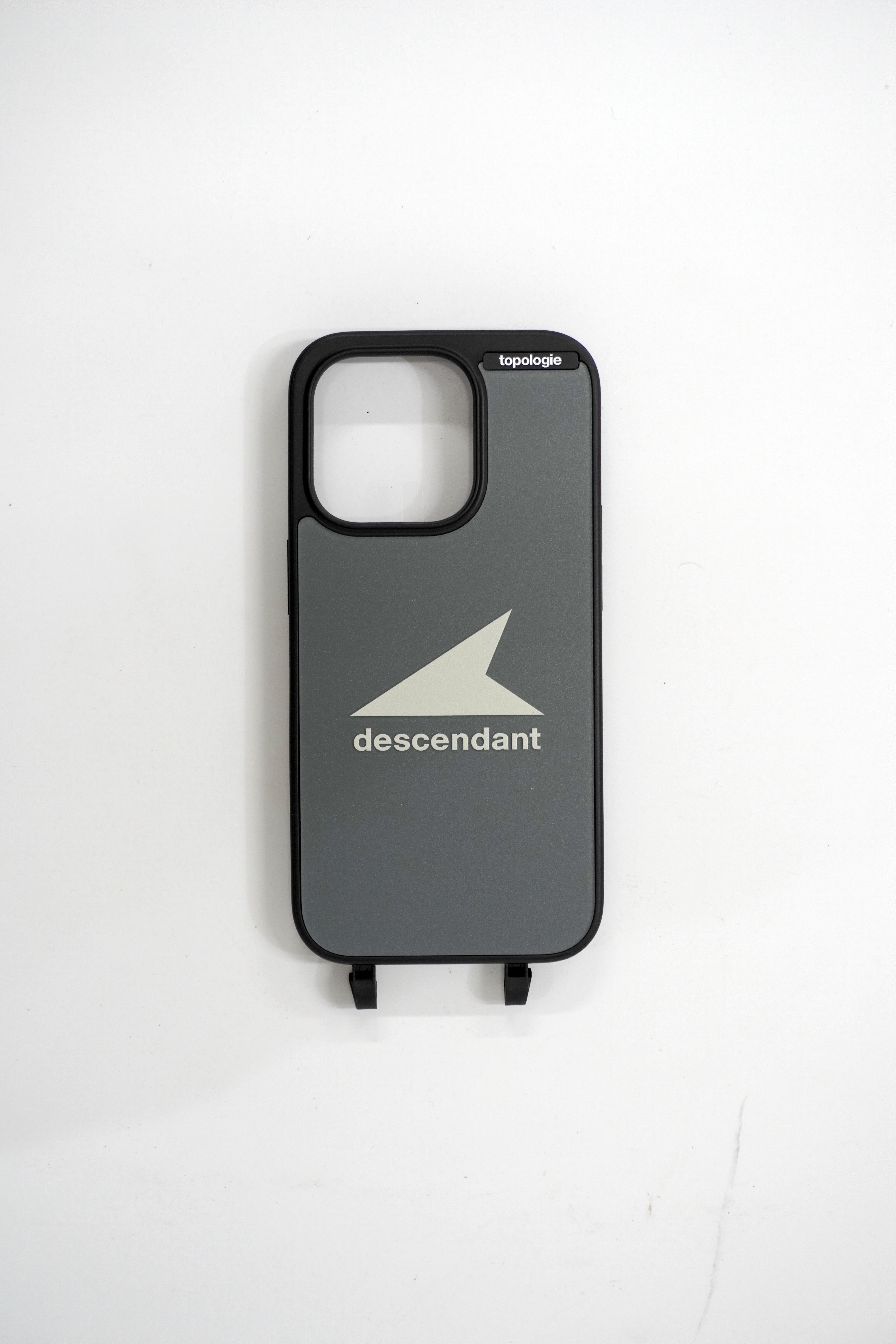 descendant スマホケース ロープストラップ descendant スマホケース ロープストラップ （スマホは斜め掛け