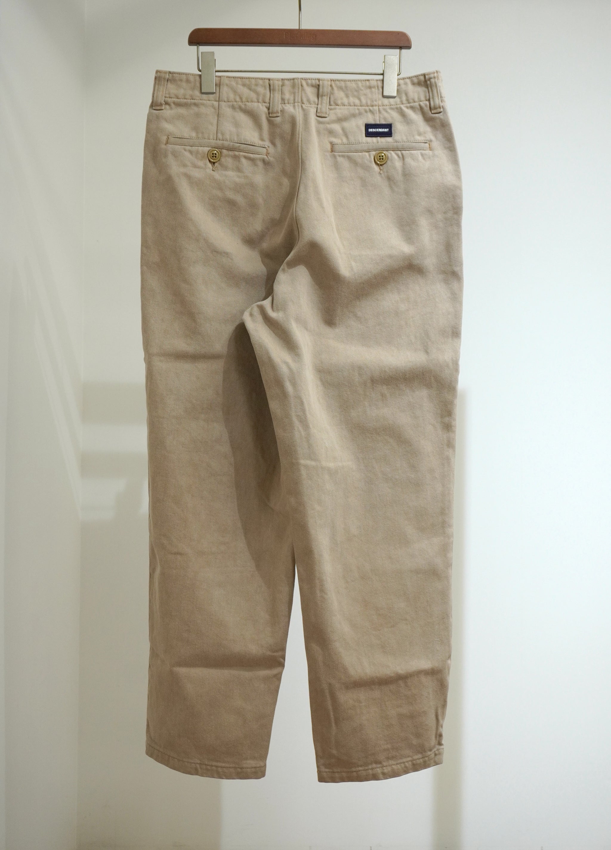 パンツ Descendant TWILL TROUSER PIGMENT DYE DESCENDANT＞DC-6 TWILL TROUSERS PIGMENT DYE | MAKES ONLINE STORE