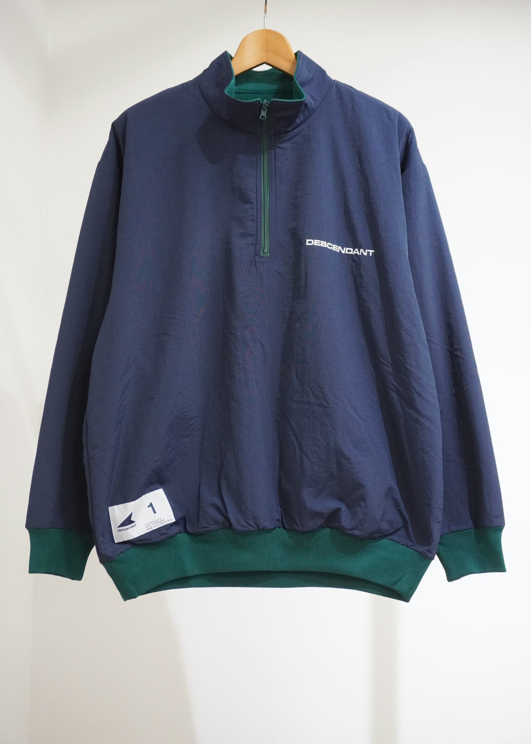 TIDE HALFZIP FLEECE LS SHIRT