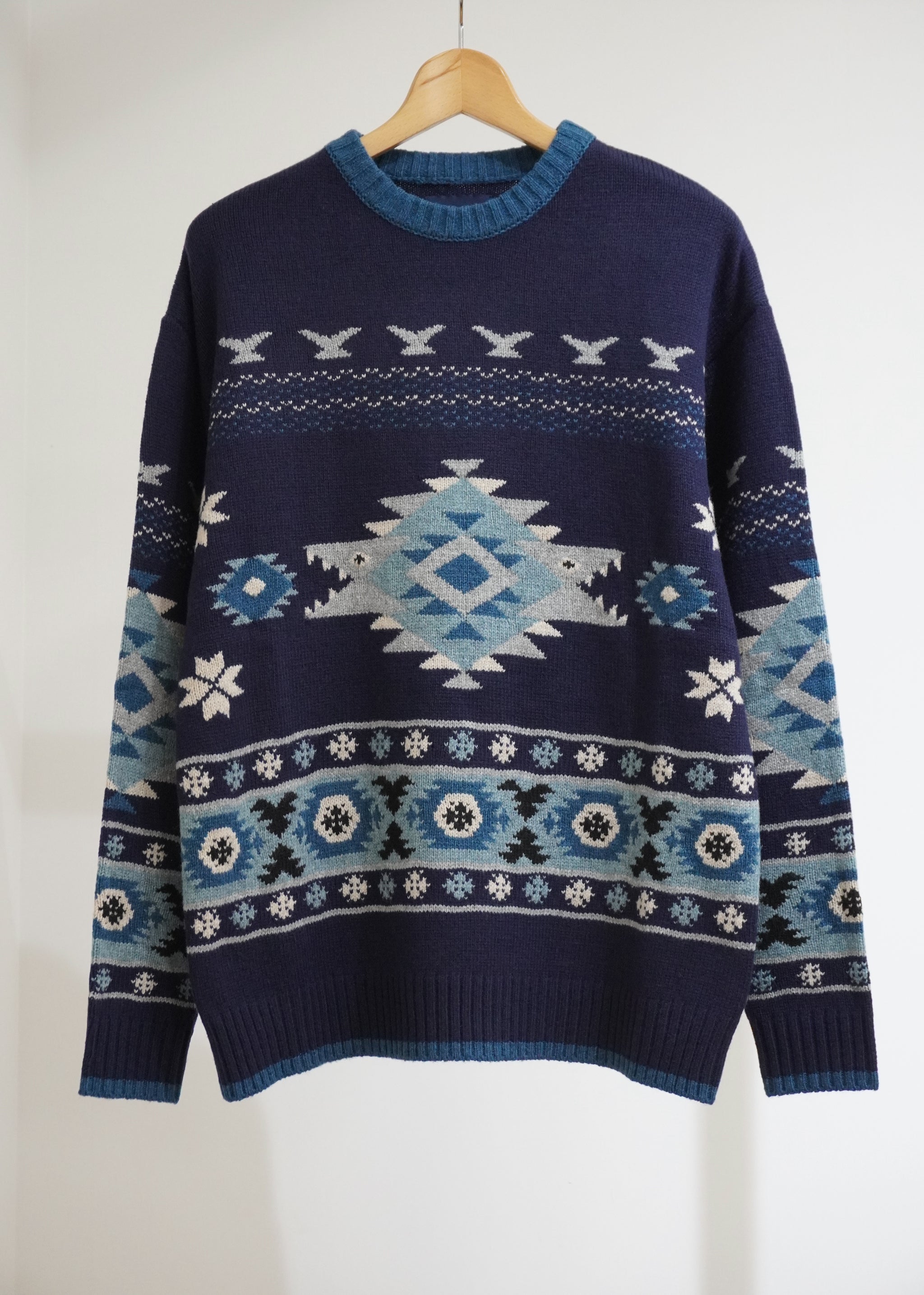 トップス 24aw descendant MORAY CREW NECK KNIT L Descendant