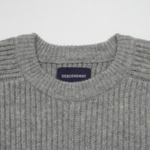 画像をギャラリービューアに読み込む, CLAM CREW NECK KNIT

