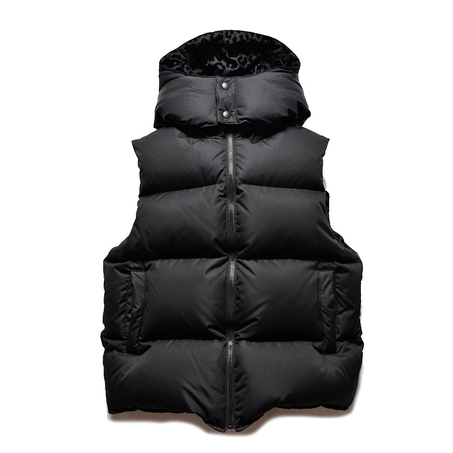 B.Leopard Reversible Down Vest – Roots Bonds ONLINE STORE