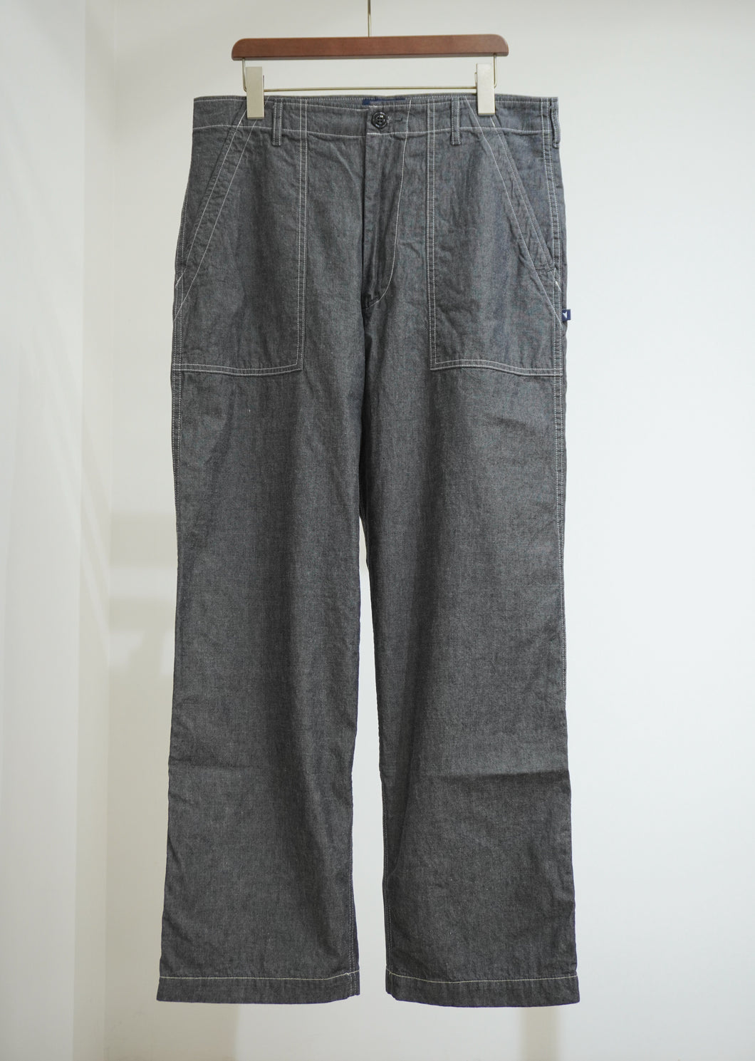 BAKER CHAMBRAY TROUSERS