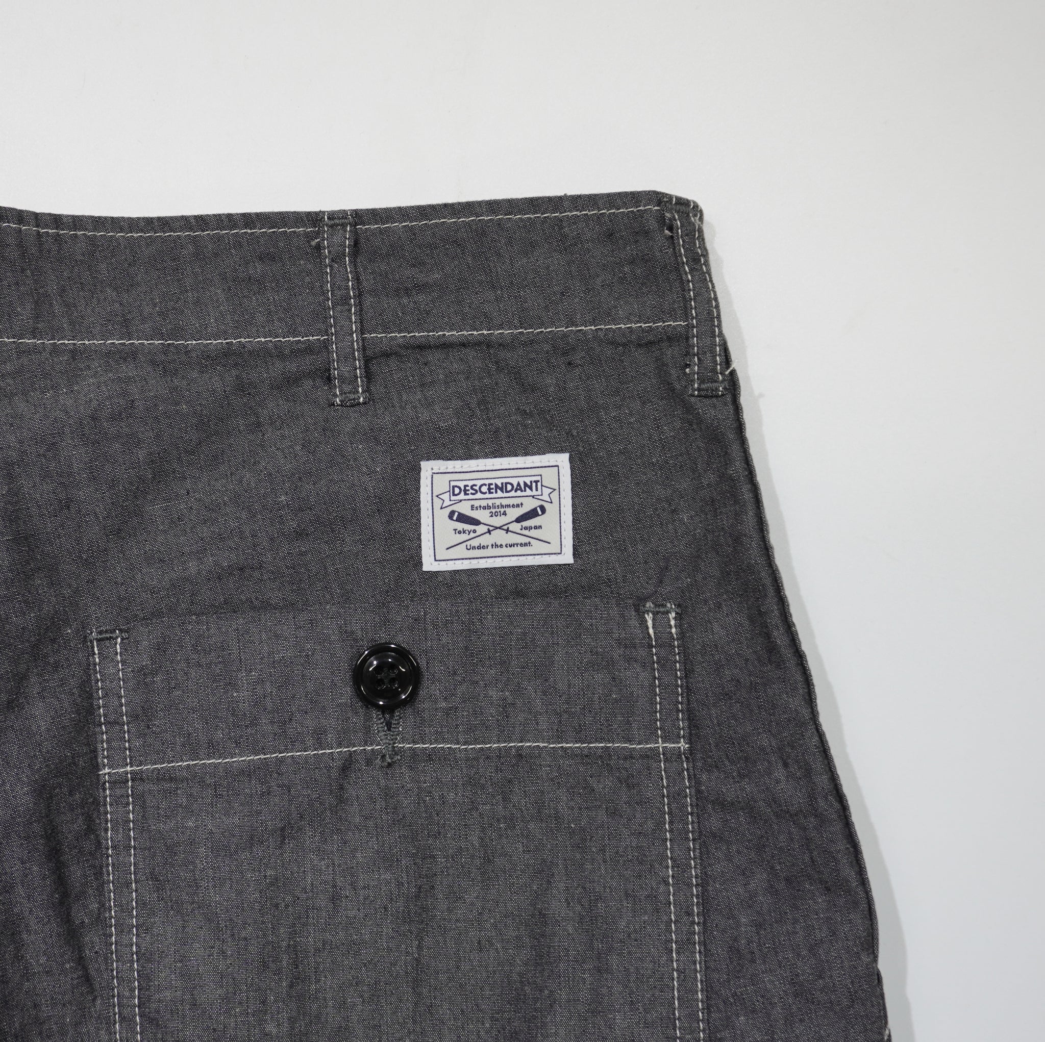 BAKER CHAMBRAY TROUSERS – Roots Bonds ONLINE STORE