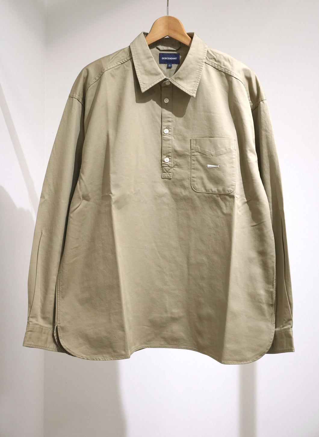 VOIL PULLOVER LS SHIRT