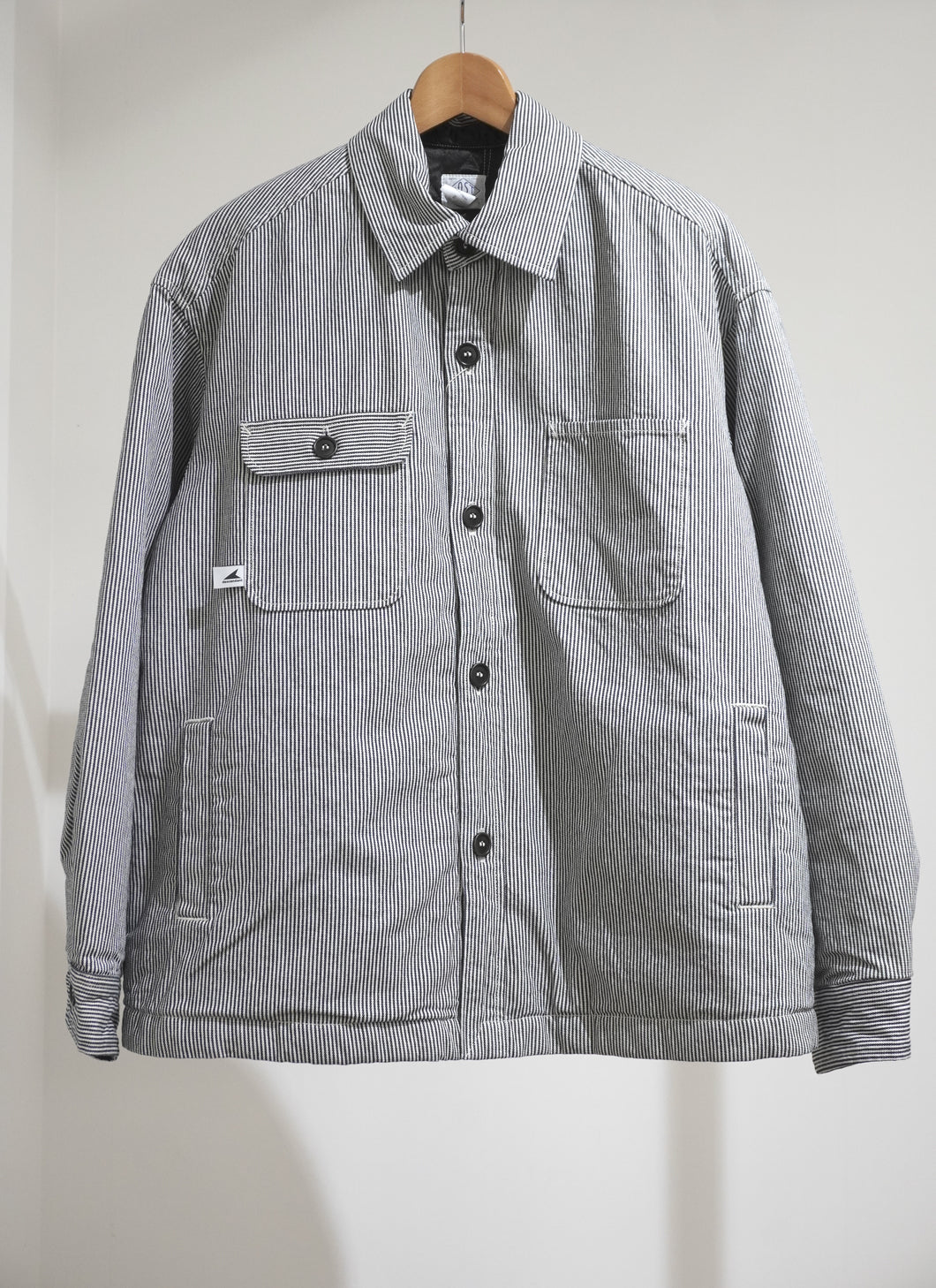 CRA90 HICKORY STRIPE JACKET POST O'ALLS