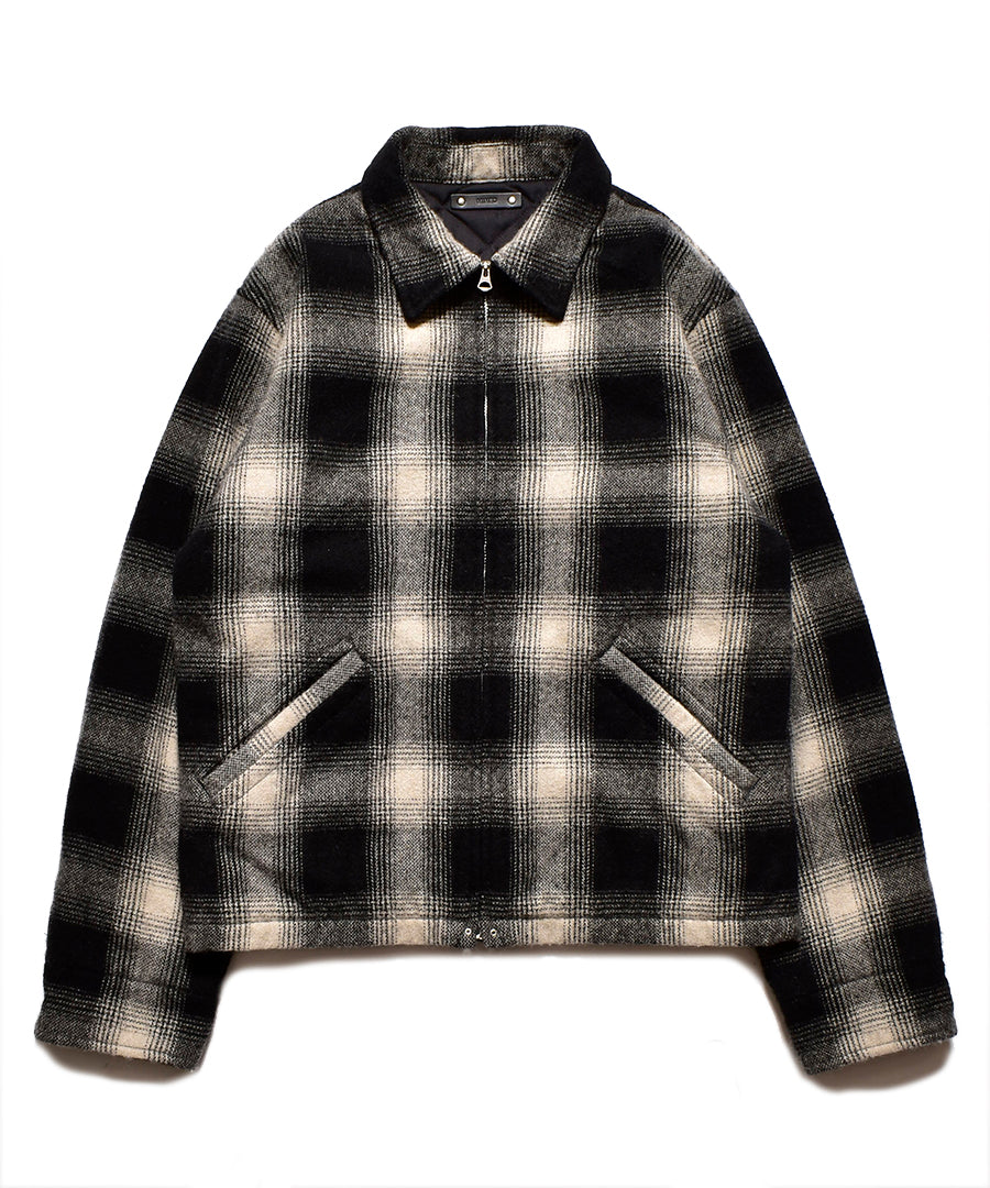 Ombre Check Flannel Quiltliner Sports JKT