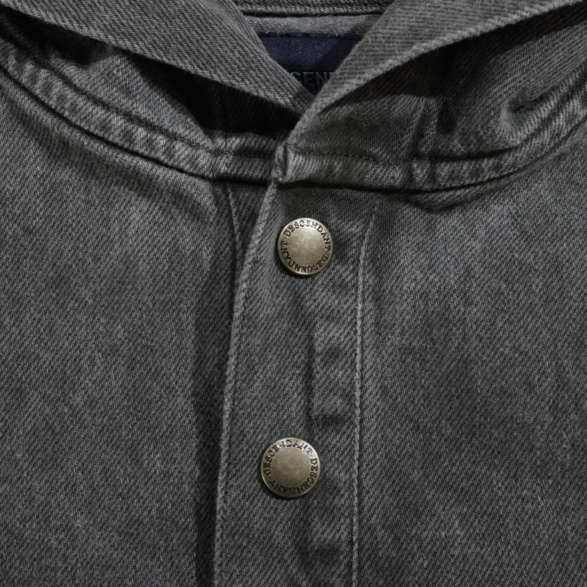 MOLE HOODED LS SHIRT PIGMENT DYE – Roots Bonds ONLINE STORE