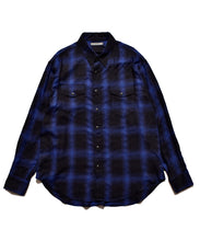 画像をギャラリービューアに読み込む, Distortion Ombre Check L. Western SH
