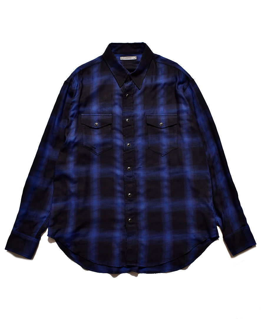 Distortion Ombre Check L. Western SH