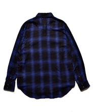 画像をギャラリービューアに読み込む, Distortion Ombre Check L. Western SH
