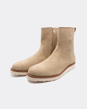 画像をギャラリービューアに読み込む, Suede Leather Side Zipper Boots
