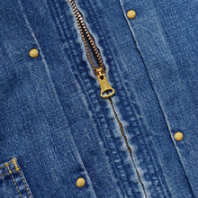 画像をギャラリービューアに読み込む, Grainy Denim Zipup GJKT
