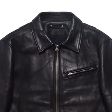 画像をギャラリービューアに読み込む, Leather Zipup JKT
