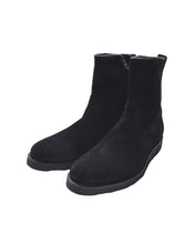 画像をギャラリービューアに読み込む, Suede Leather Side Zipper Boots
