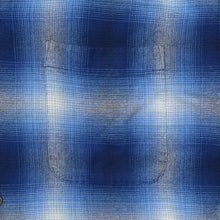 画像をギャラリービューアに読み込む, R.Flannel Ombre Open Collar SH
